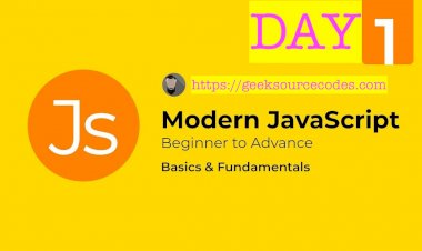 Modern JavaScript Fundamentals -DAY1(ON 100-DAYS CODING CHALLENGE)