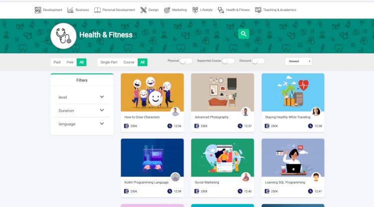 Online Education Marketplaces System