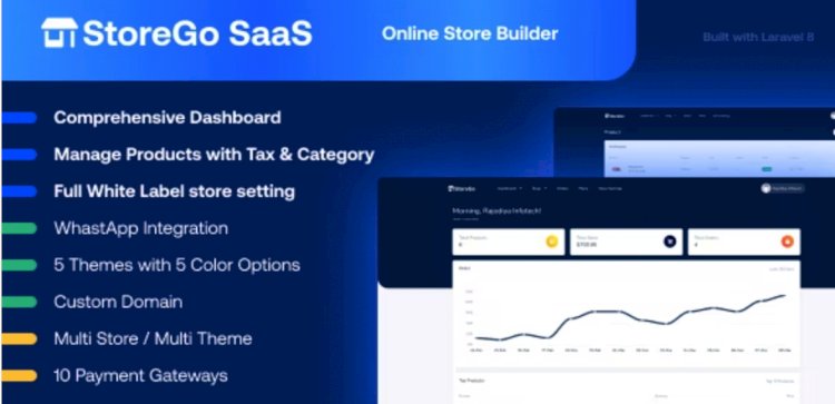 StoreGo SaaS v3.0 - Online Store Builder - nulled