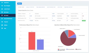 Online Exam Management System With Timer