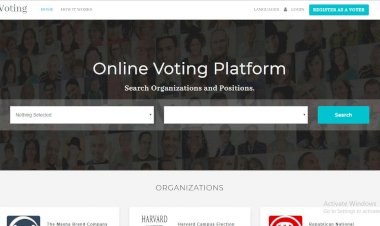 Online Voting System with secure Login