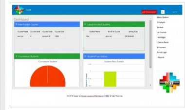 Web-Based School Management System (Yii Framework)