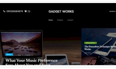 Gadget Works Online Ordering System
