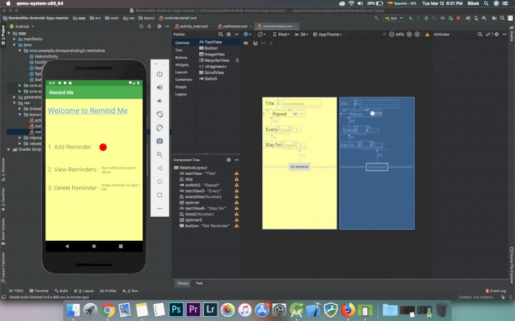Task Reminder app with Free Sourcecode