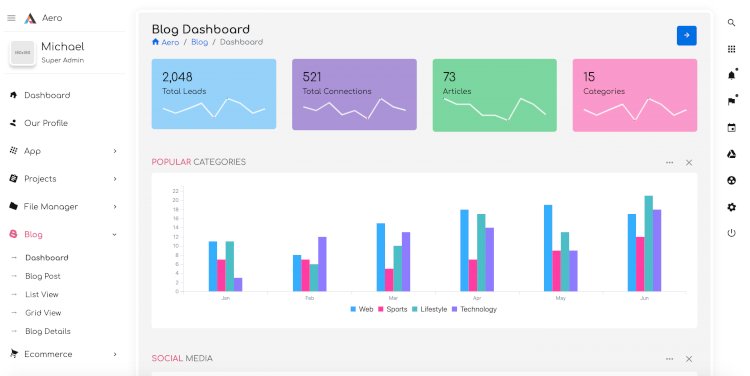 Free Codeigniter Admin Template