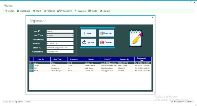 Hospital Patient Record Management System