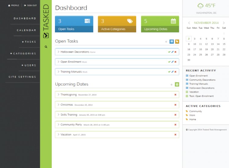 Personal Task Management System in PHP