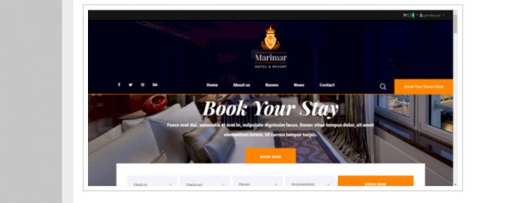 Online Hotel Reservation System.