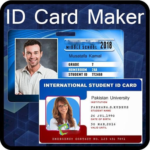 Identity Card Maker Editor System
