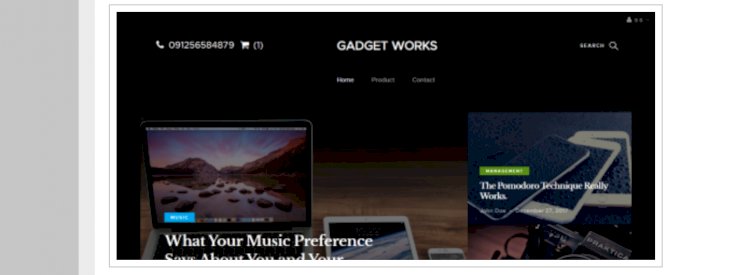Gadget Works Online Ordering System
