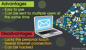 email, advantages and disadvanatages